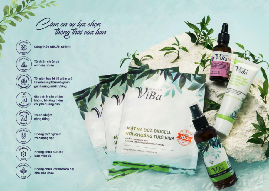 Giới thiệu mỹ phẩm ViBa