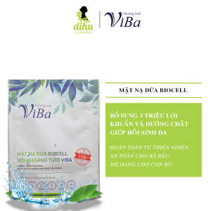 Logo mặt nạ dừa biocell ViBa