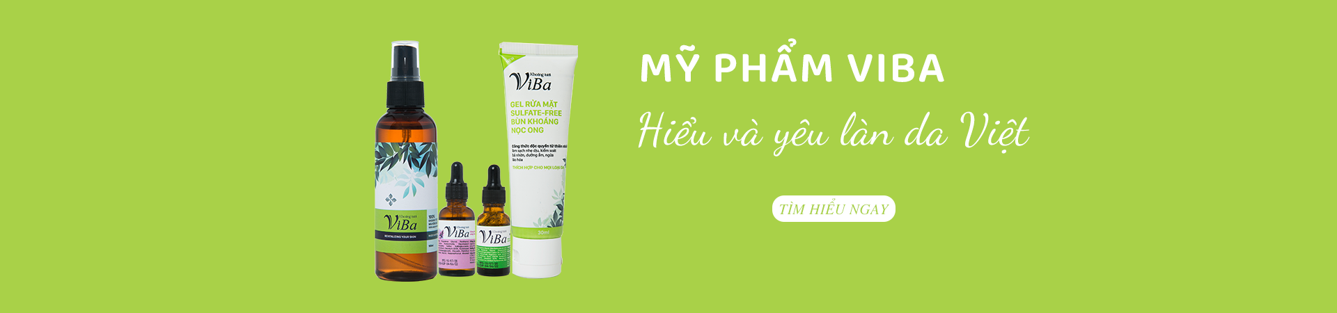 Mỹ Phẩm ViBa Banner