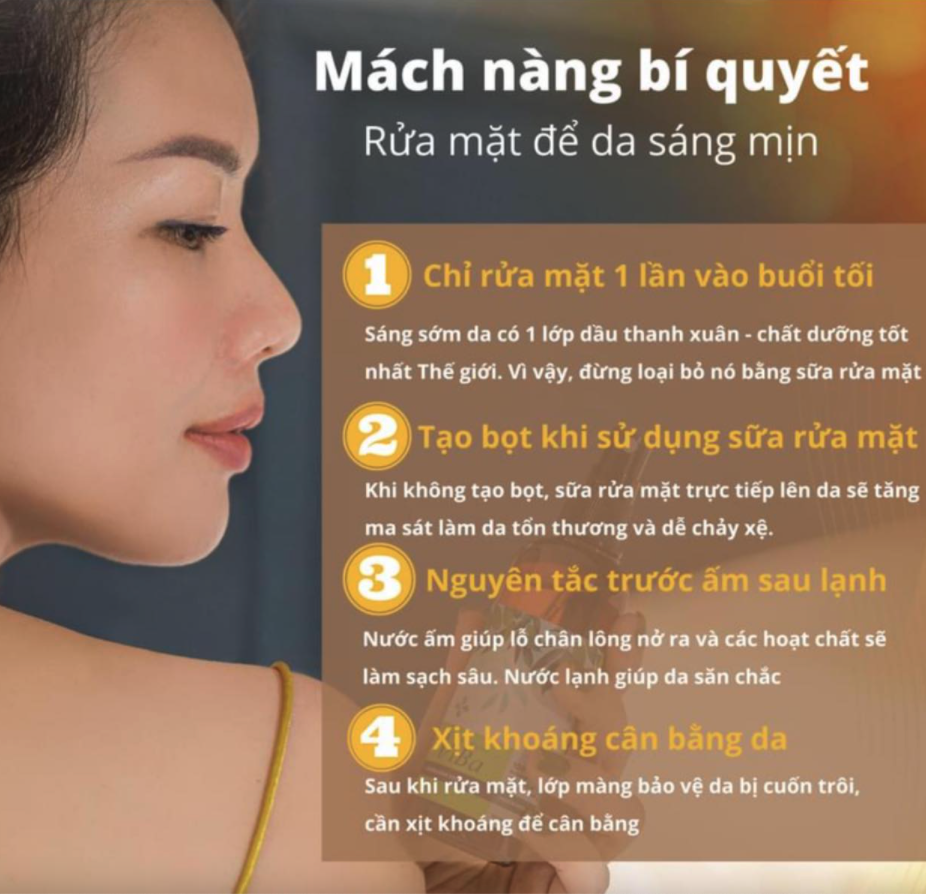 Có Nên Dùng Sữa Rửa Mặt Vào Buổi Sáng Hay Không 4