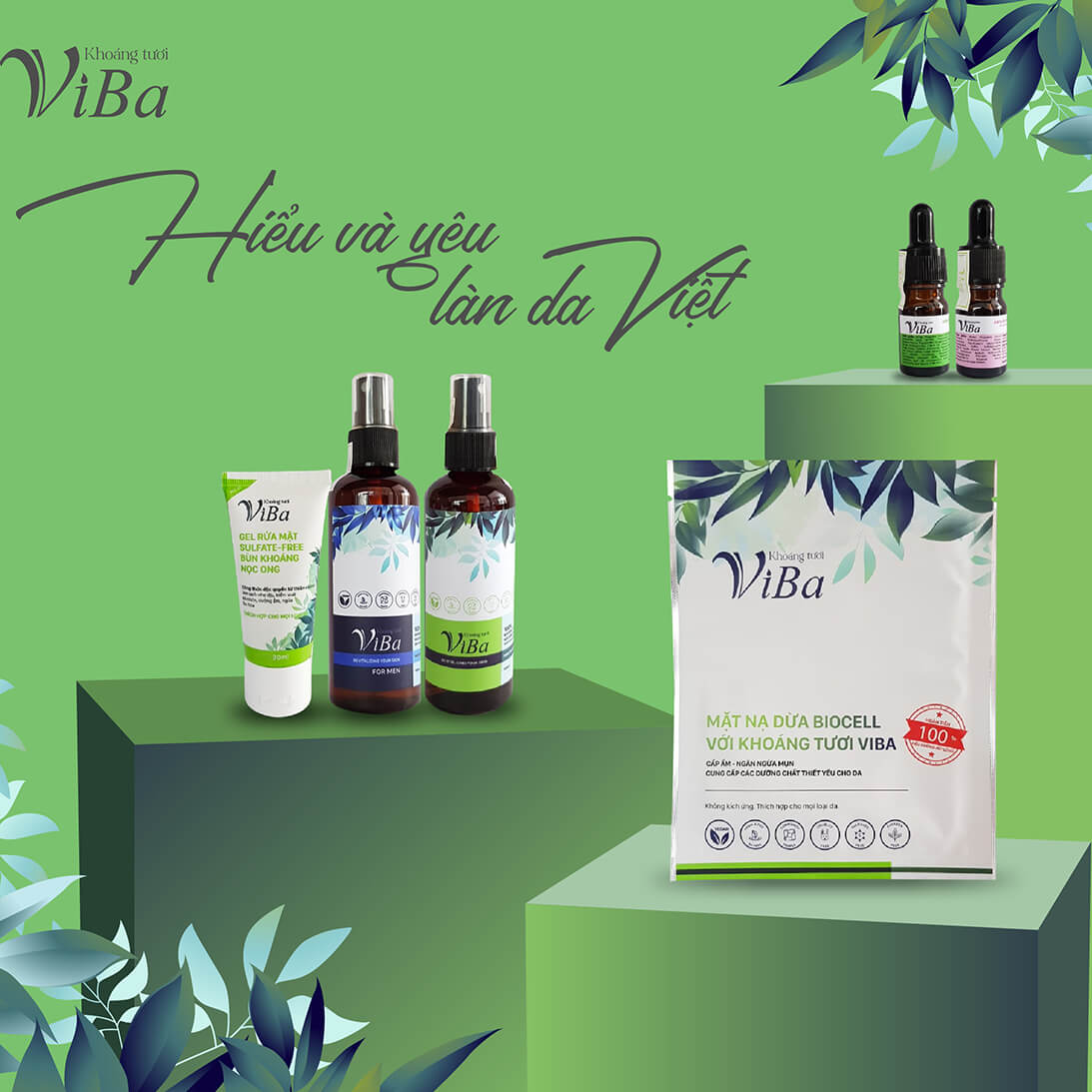 Mỹ phẩm ViBa Banner 5